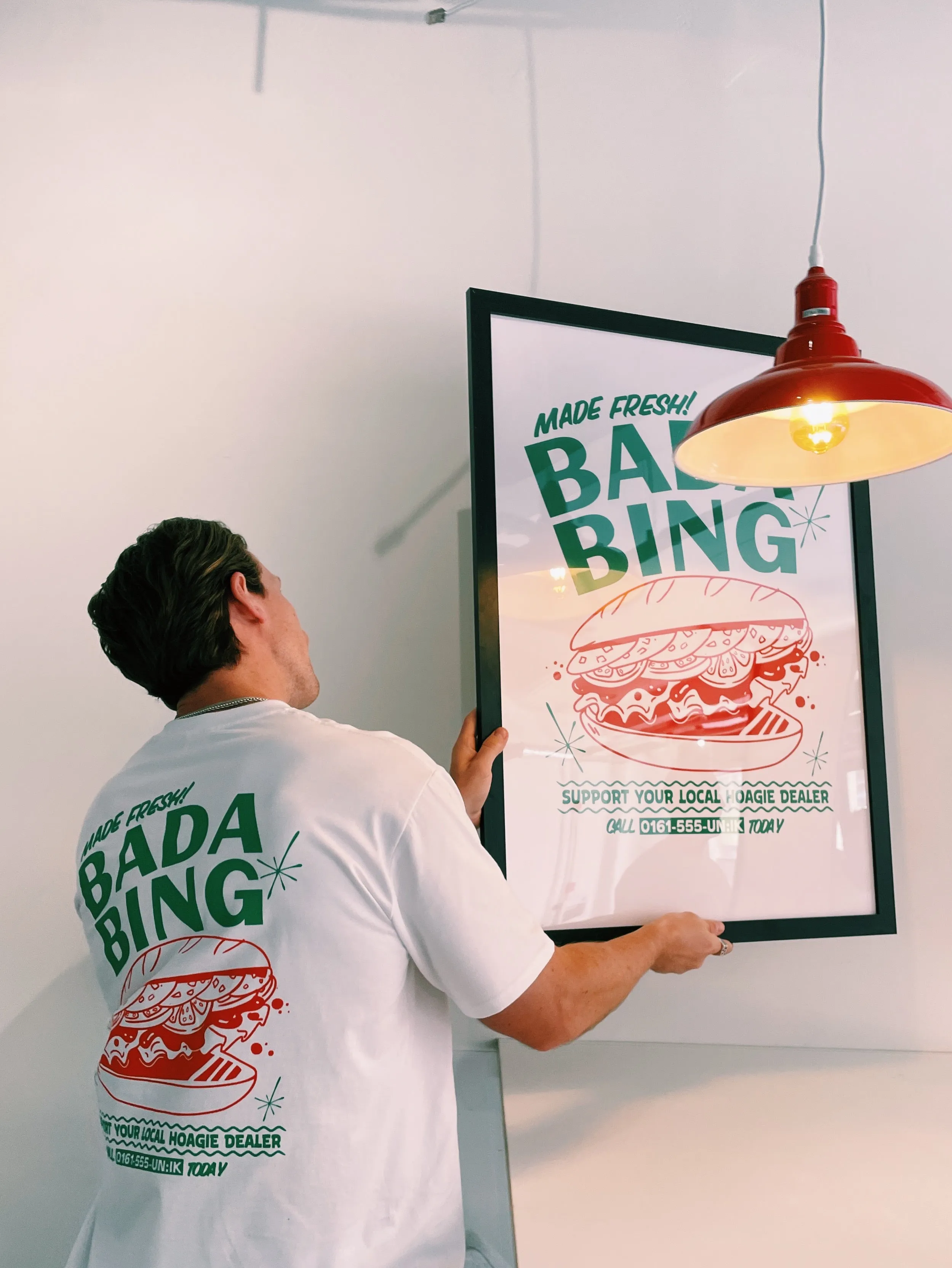 Bada Bing x UN:IK 'Fresh Hoagie' Print