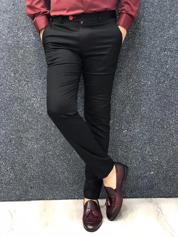 Black Formal Pants Party Wear