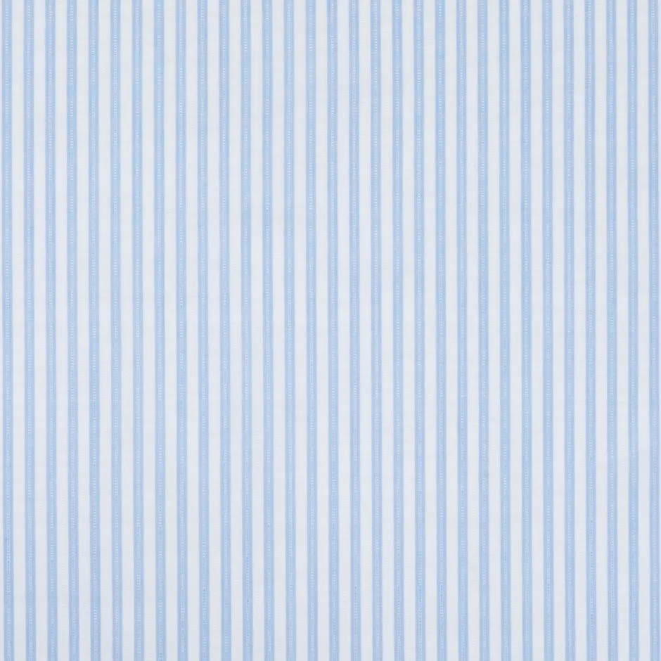 Blue Striped White Superfine Pure Cotton