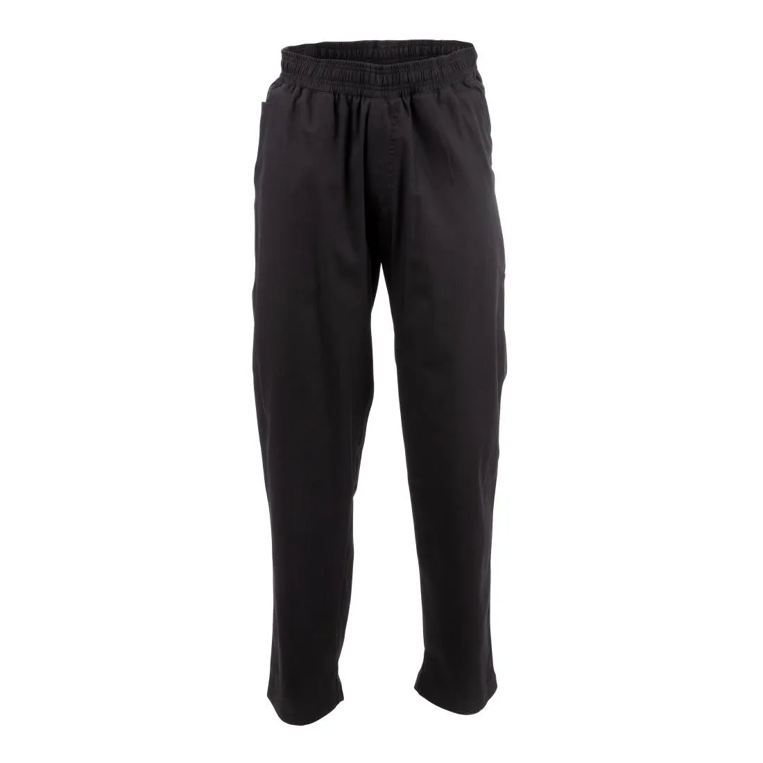 Chef Works Unisex Better Built Baggy Chefs Trousers Black 3XL - A695-3XL