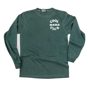 COOL Mama CLUB - Pocket Design - LONG SLEEVE COMFORT COLORS TEE