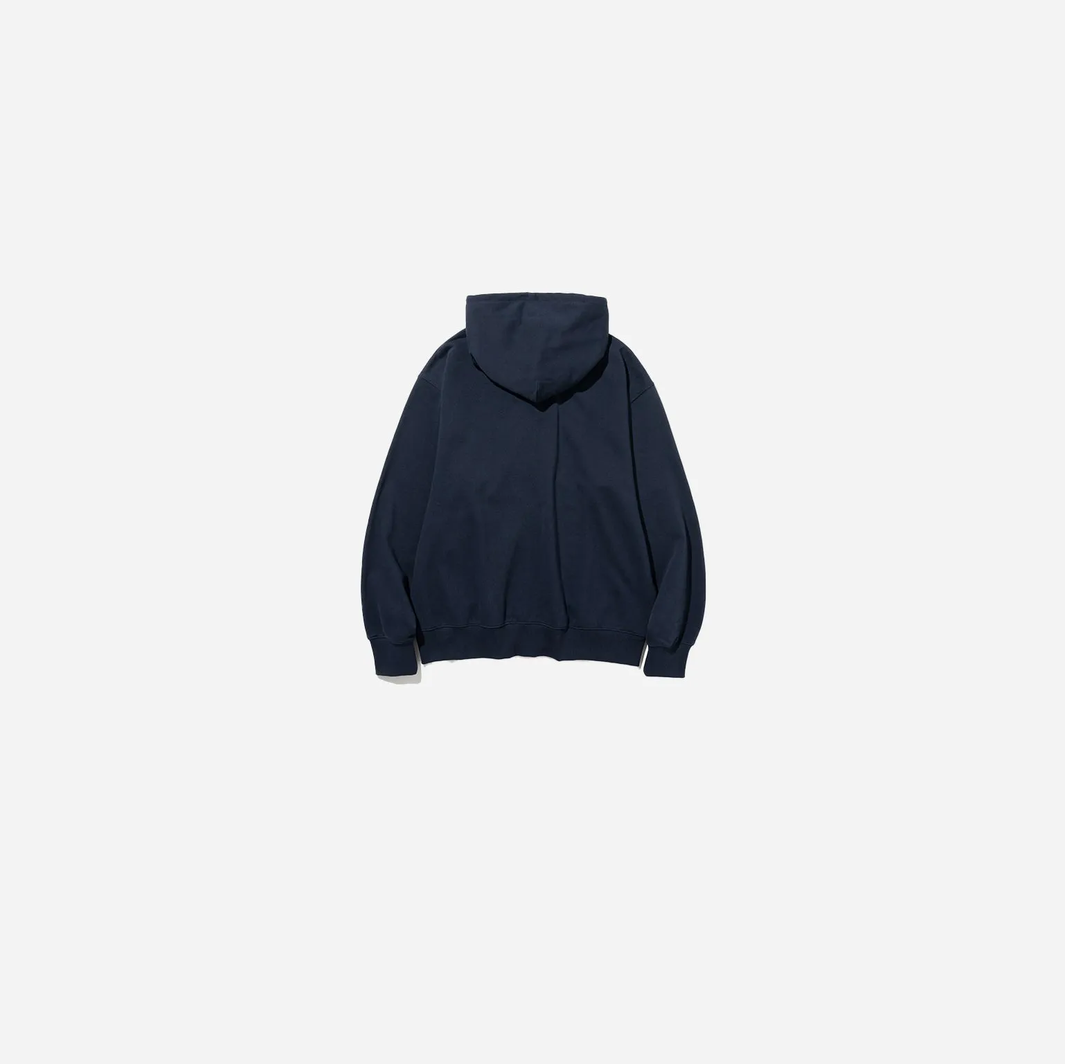 CORE BASIC FULL ZIP HOODIE - NAVY