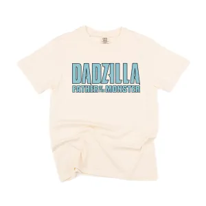 Dadzilla - Father of the Monster(s) - SHORT SLEEVE COMFORT COLORS TEE