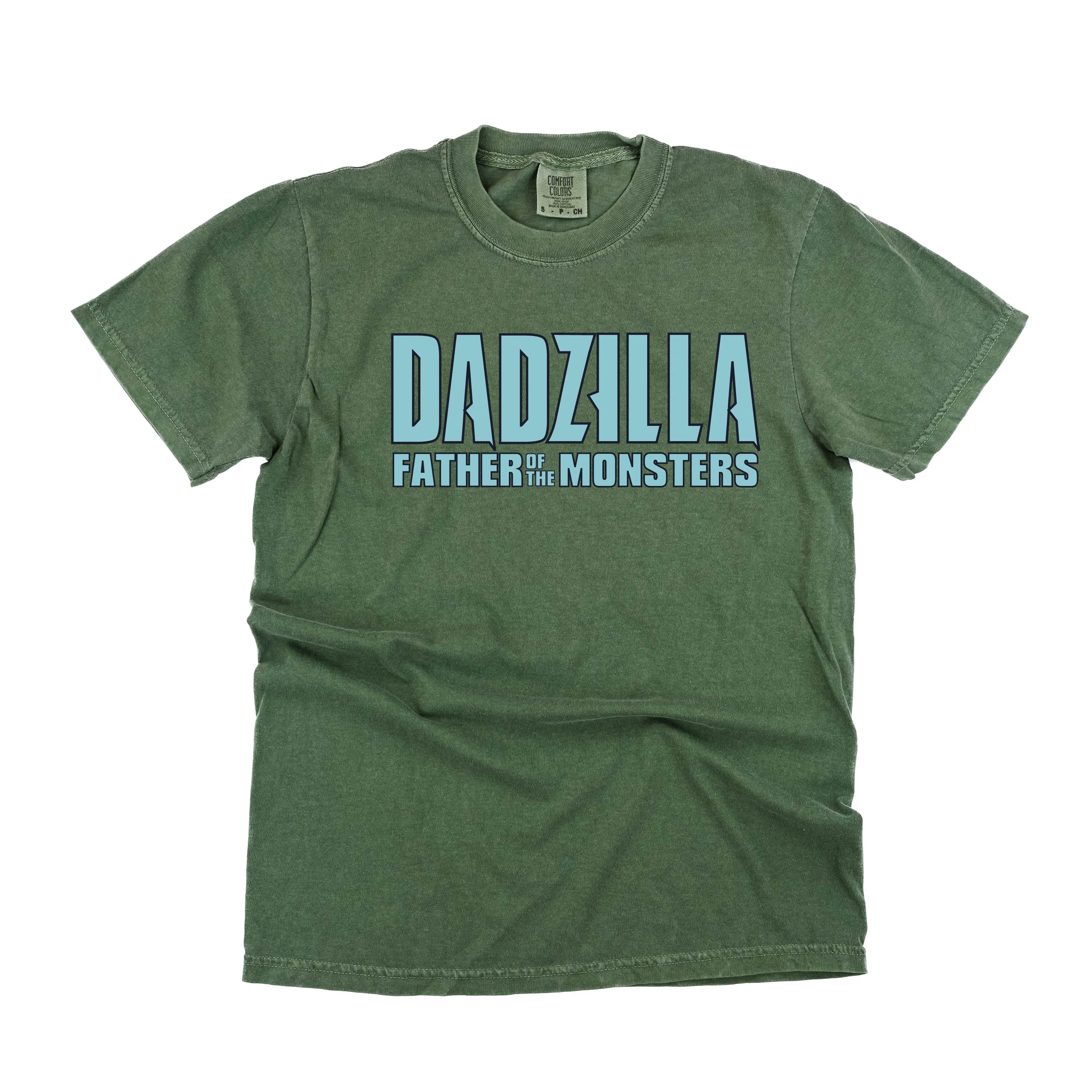 Dadzilla - Father of the Monster(s) - SHORT SLEEVE COMFORT COLORS TEE