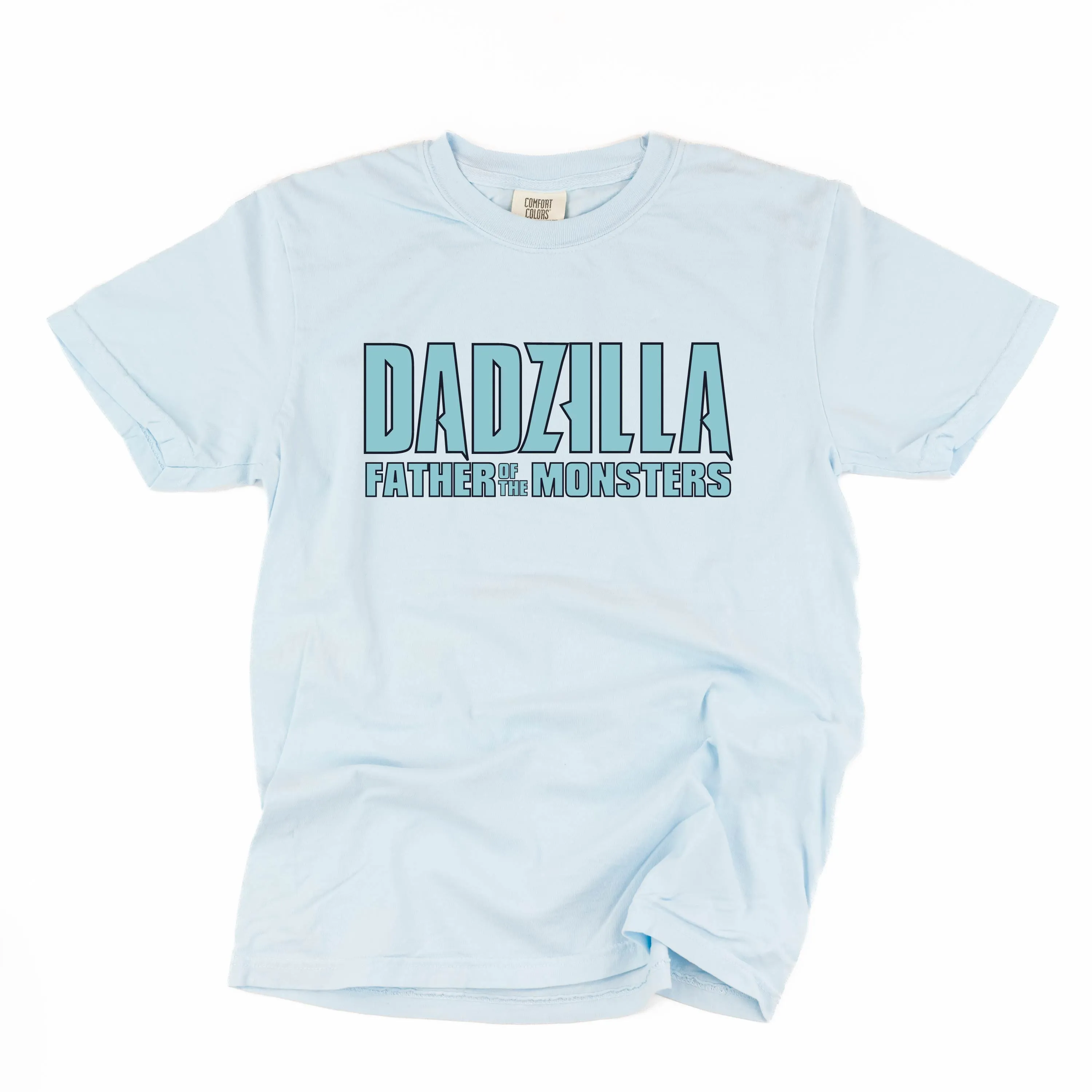 Dadzilla - Father of the Monster(s) - SHORT SLEEVE COMFORT COLORS TEE