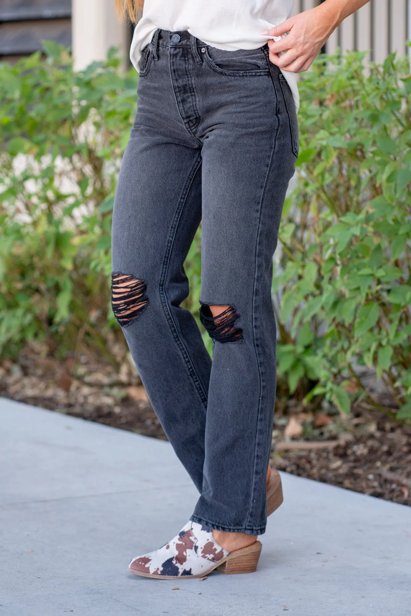 Dixon Ultra High Rise 90's Boyfriend Jeans