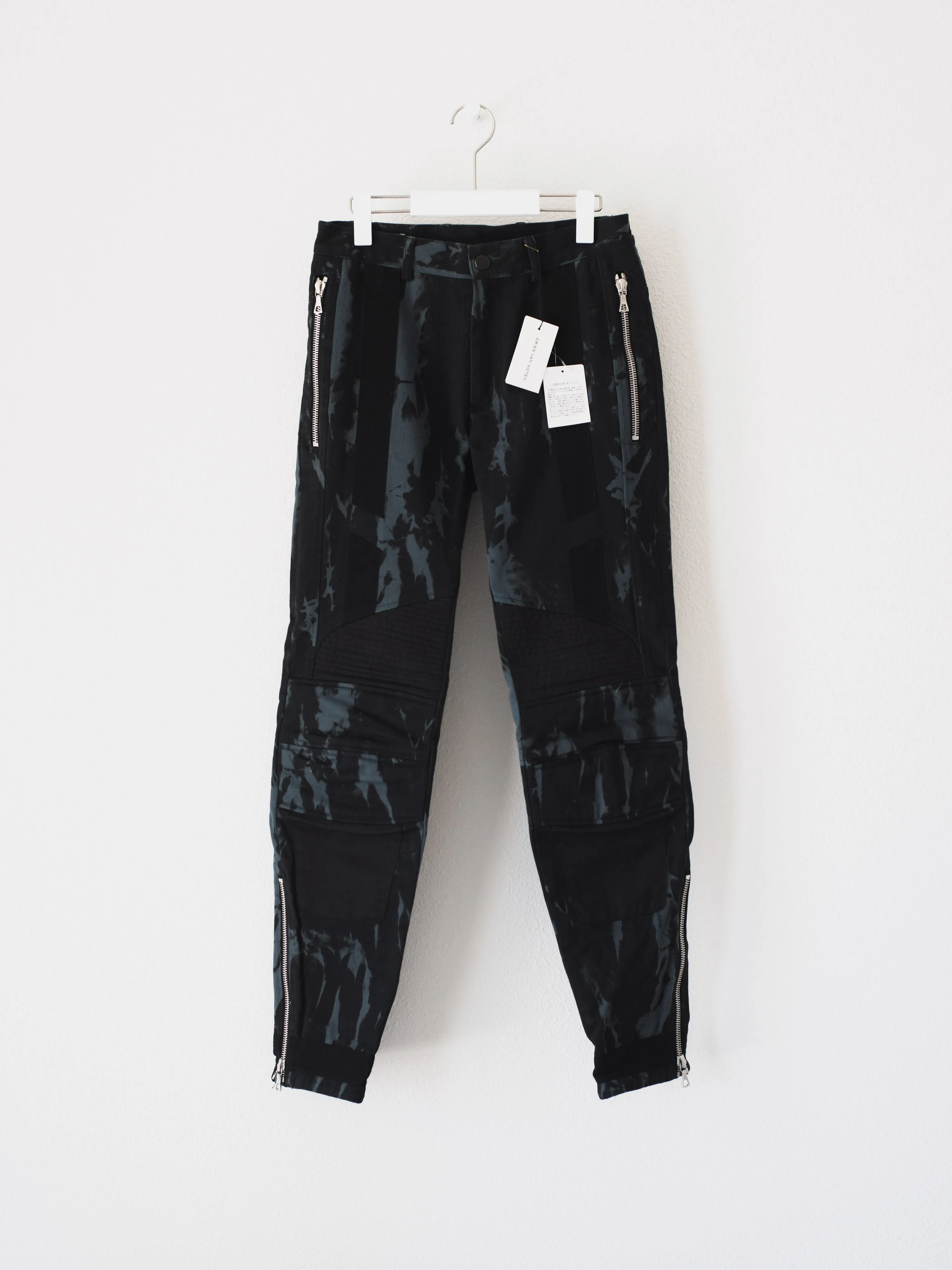 Dries Van Noten AW14 Biker Zip Pants