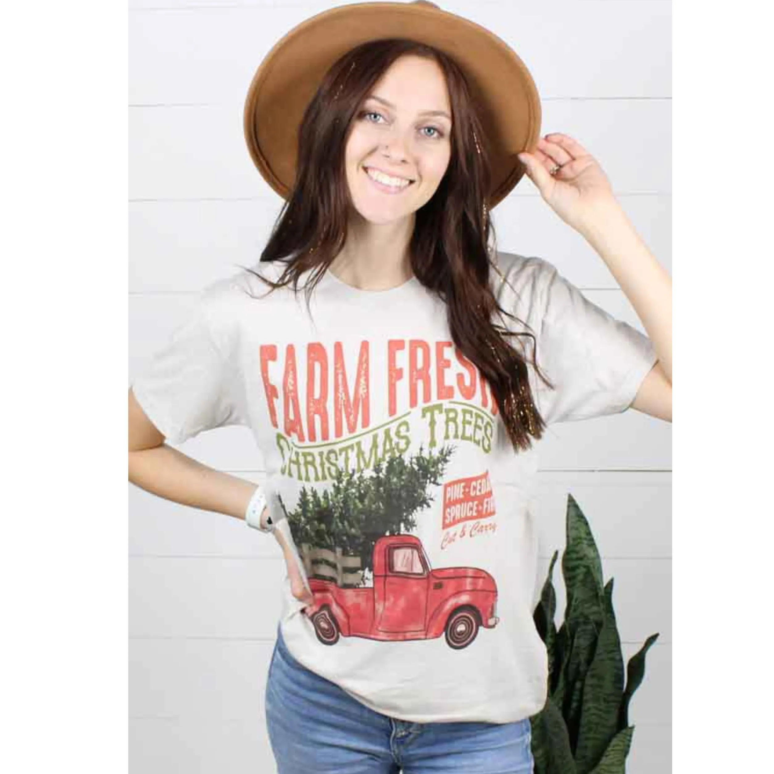 Farm Fresh Christmas Graphic Tee