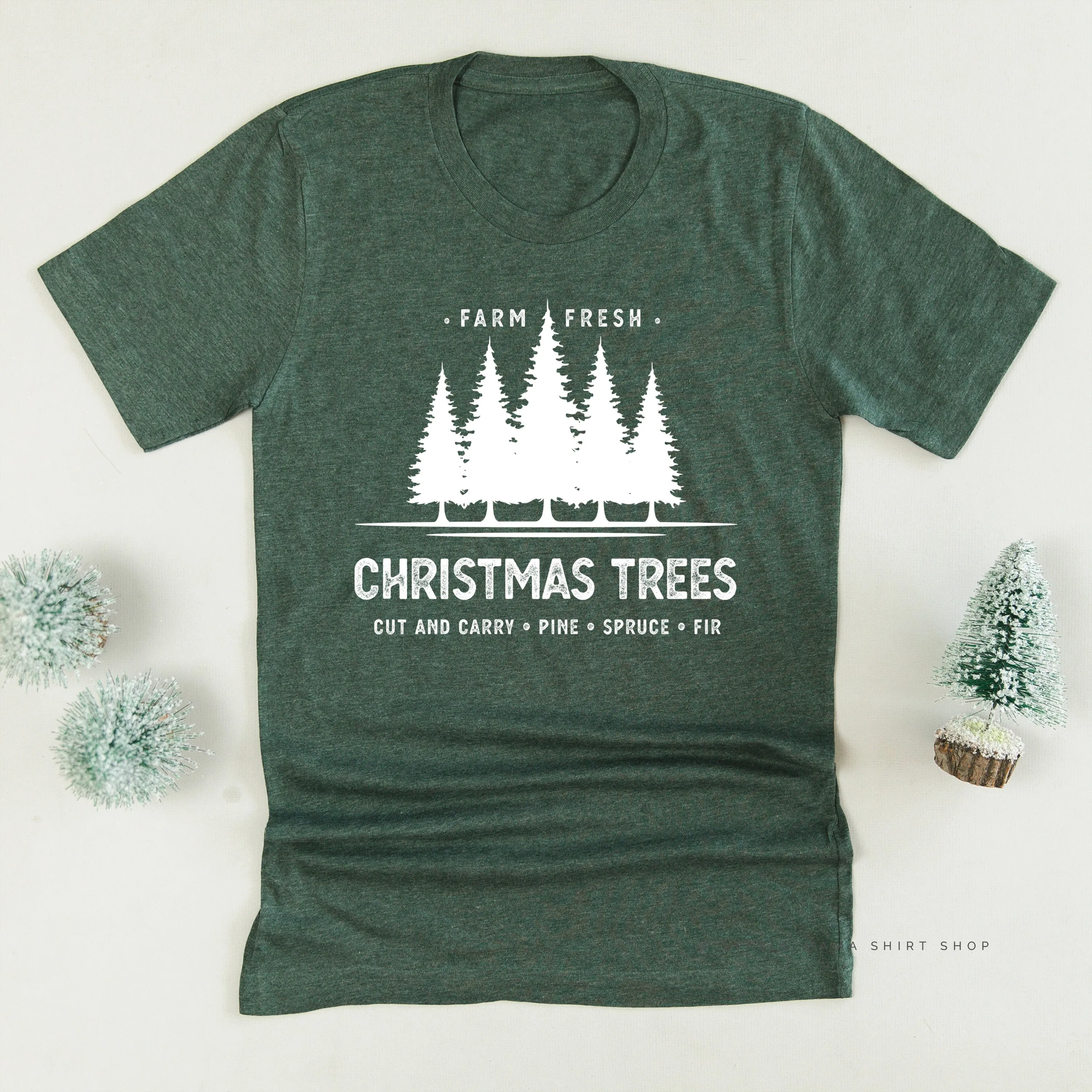 Farm Fresh Christmas Trees - Unisex Tee