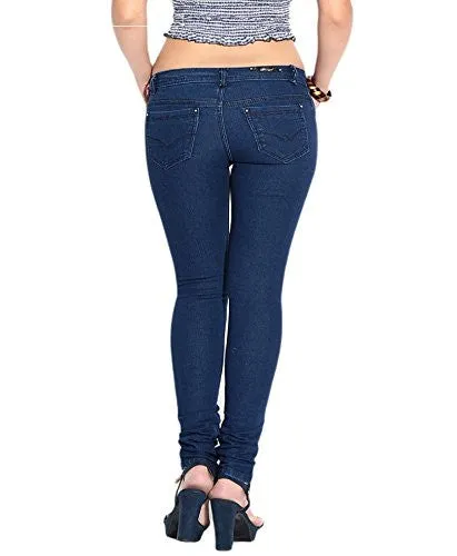 Ganga Women's Slimfit Jeans (BLU40728_36_36_Dark Blue)