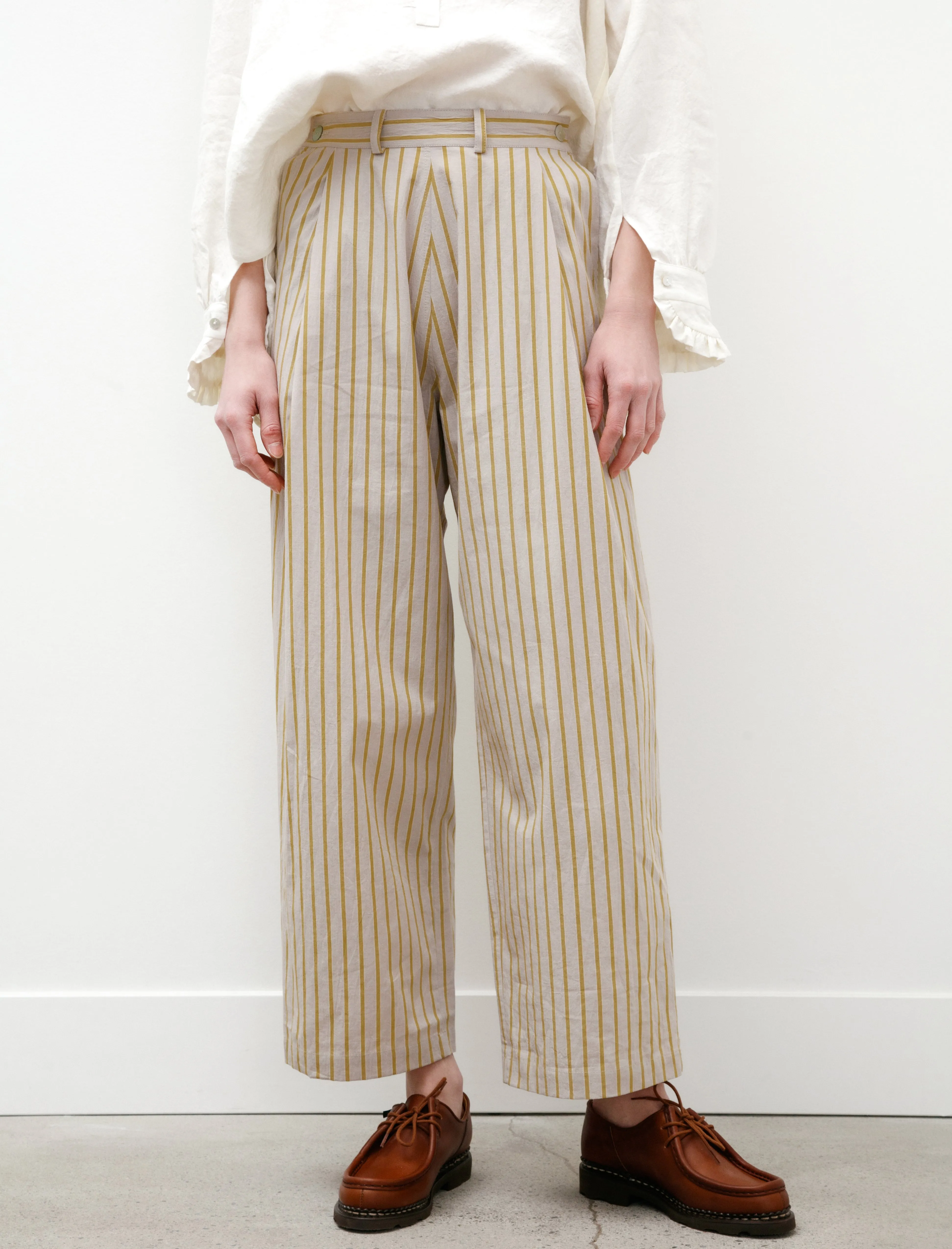 Georgia Trousers Sun/Grey Stripe