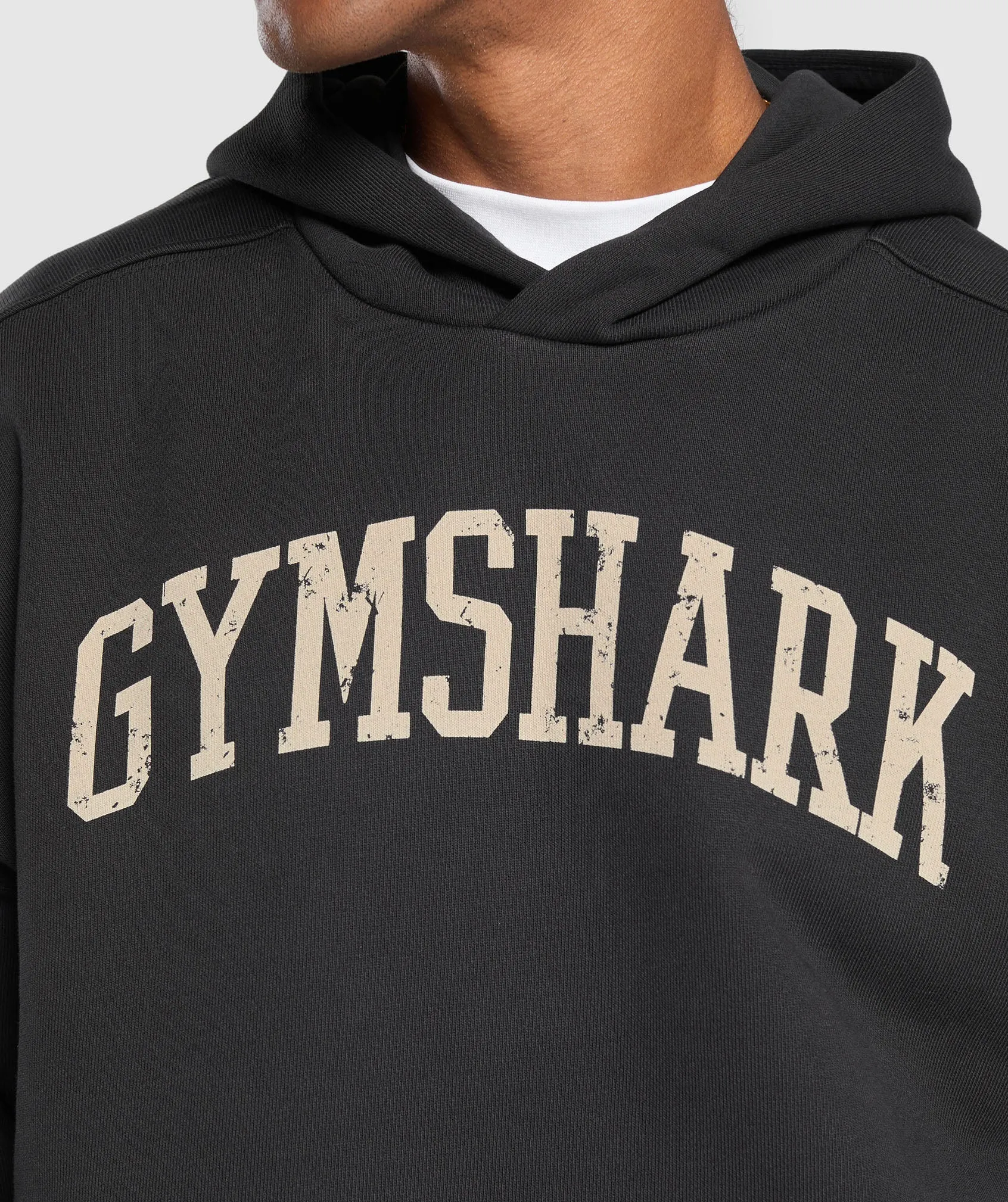 Gymshark Collegiate Hoodie - Black