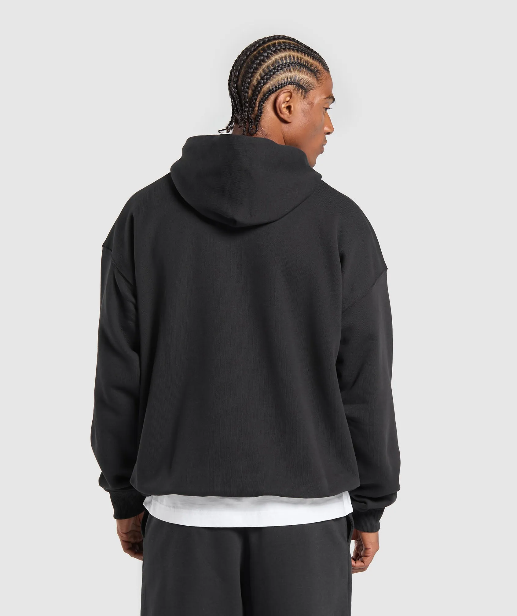 Gymshark Collegiate Hoodie - Black