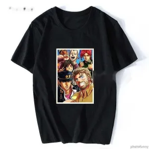 Jojo's Bizarre Adventure Printed T-shirt-2 Colors Available)