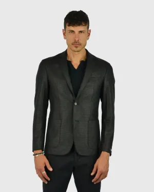 KARL LAGERFELD 524038 BLACK LIZARD JACKET