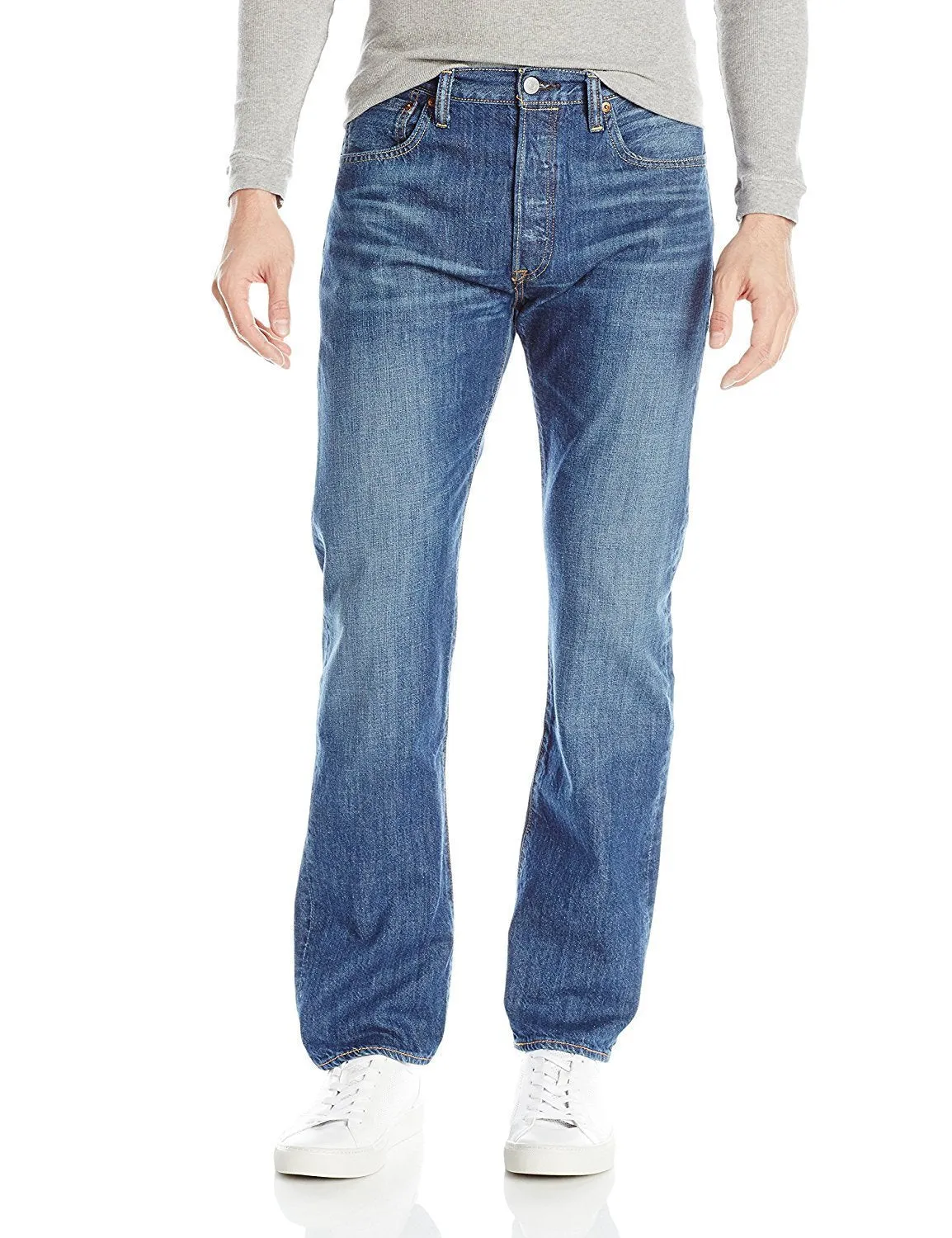 Levi's Men's 501 Original Fit Jean - Jade Wash