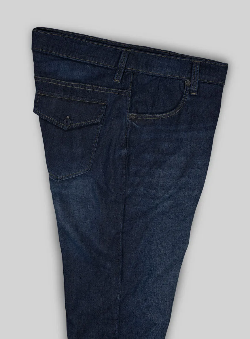 Light Weight Dark Indigo Traveller Jeans