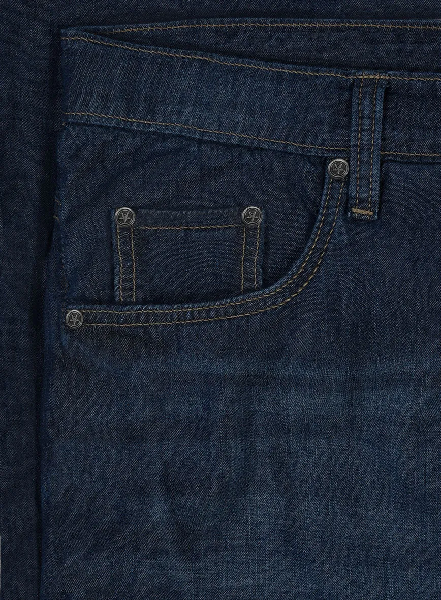 Light Weight Dark Indigo Traveller Jeans