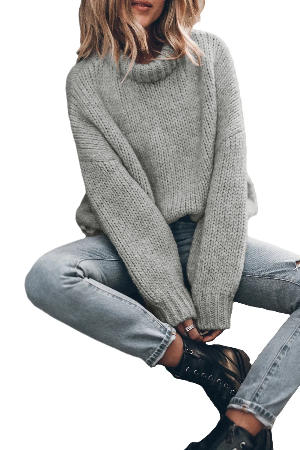 Long Sleeve Turtleneck Sweater