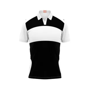 Next Print Customized Polo Neck White Jersey NPTS25