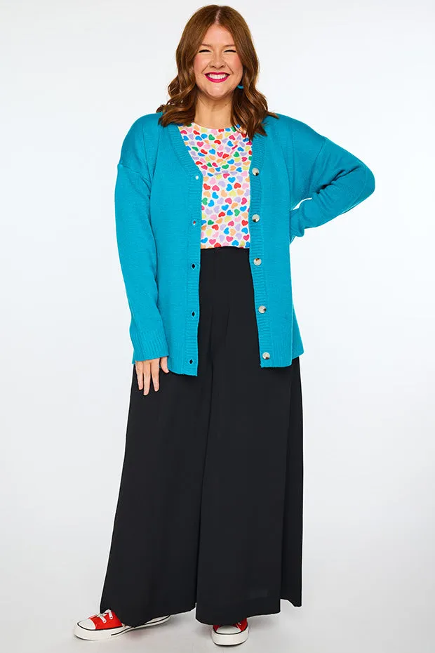 Nola Teal Cardi