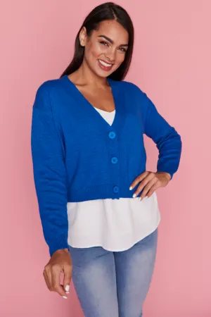 Norma Moon Blue Cardi