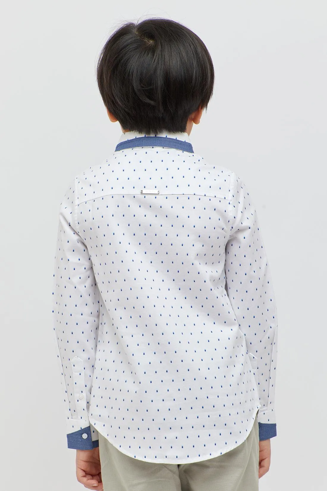 One Friday Polka Dot Off White Shirt