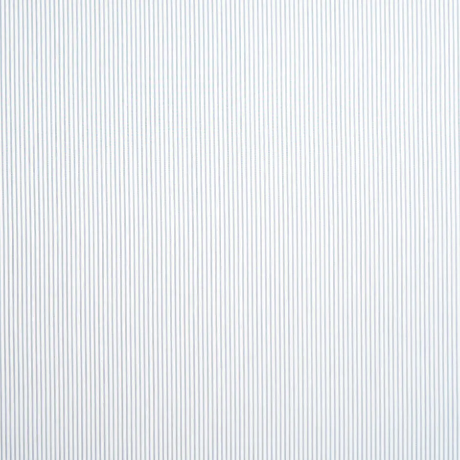 Pale Grey Pinstriped Superfine Pure Cotton