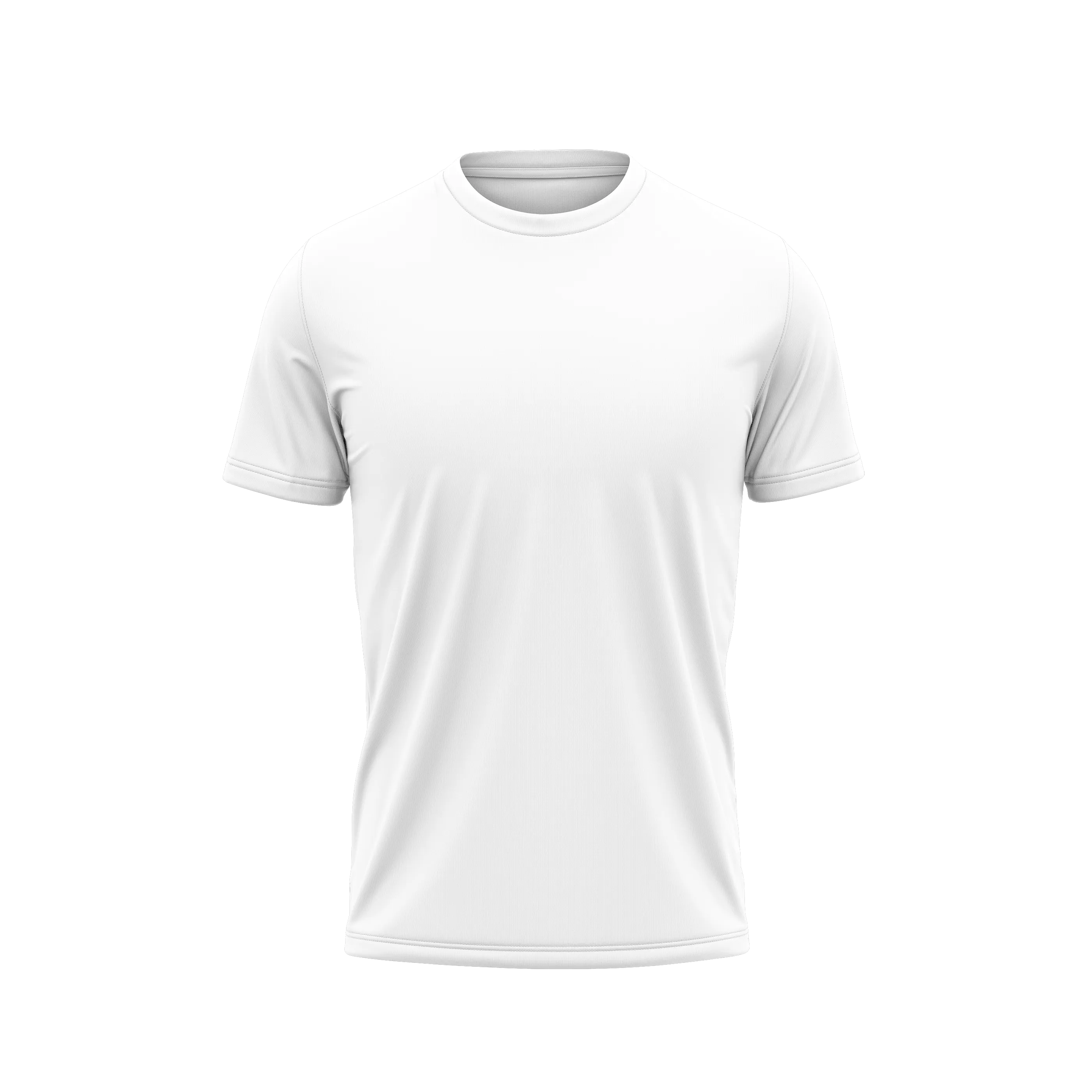 Plain Round neck White Tshirt With Your Own Photo ,Name and City Name Printed.