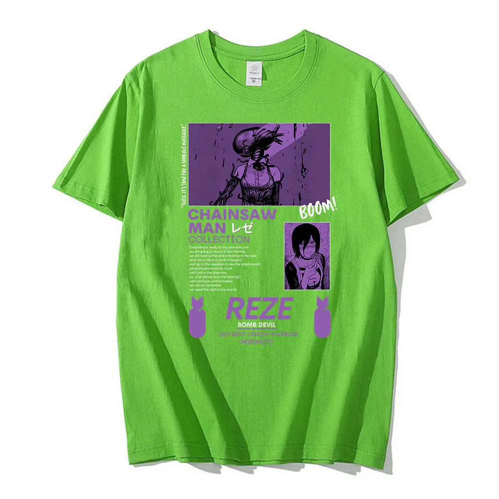 Reze T Shirt Chainsaw Man (Colors Available)