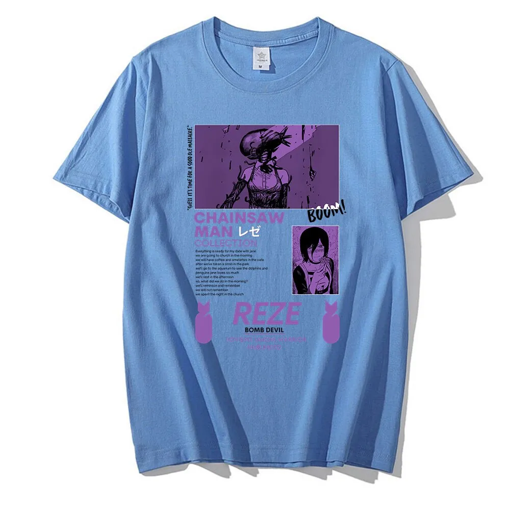 Reze T Shirt Chainsaw Man (Colors Available)