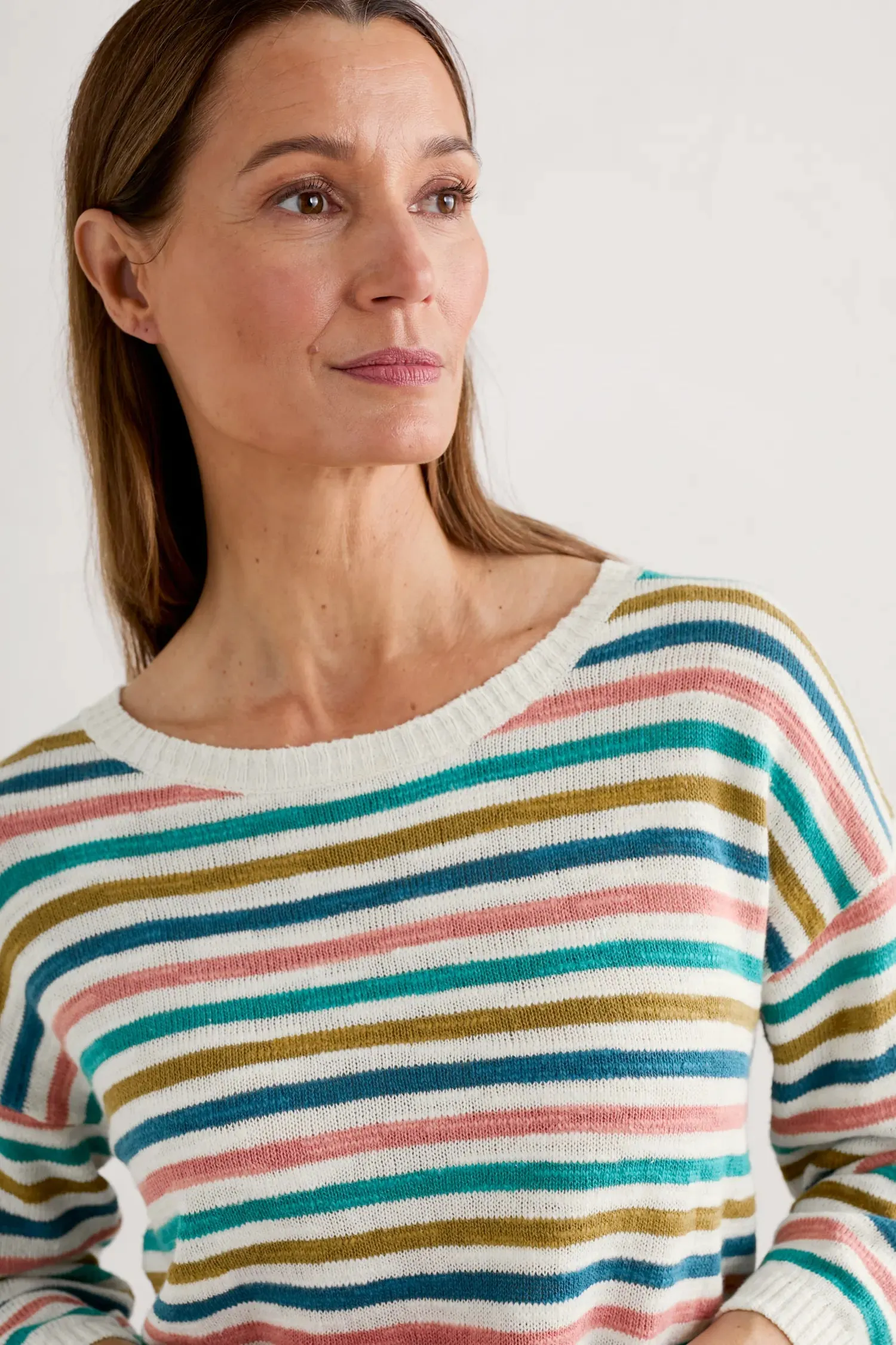 Seasalt Knavock Striped Jumper