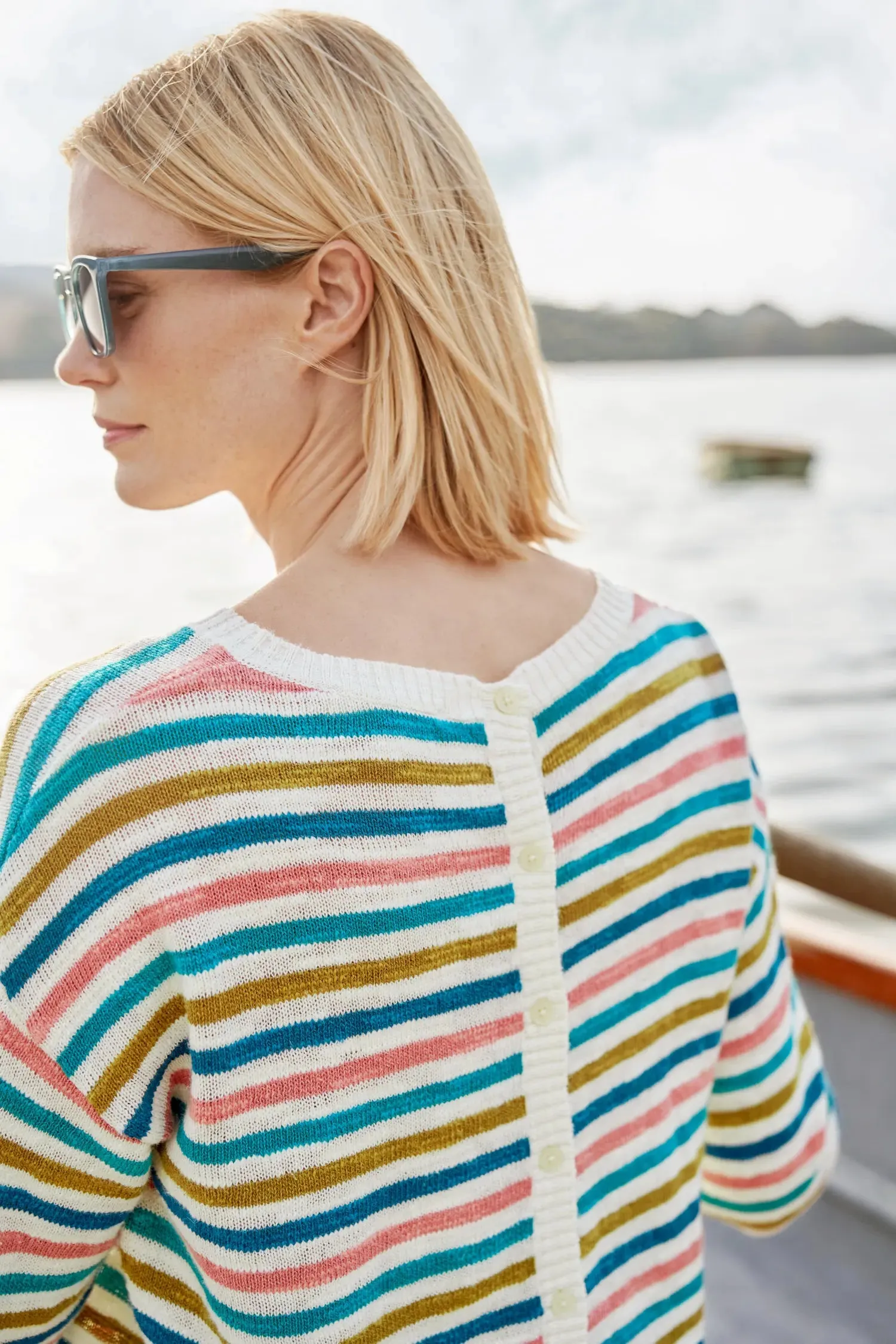 Seasalt Knavock Striped Jumper