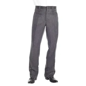 Sidran Circle S Men's Heather Grey Dress Ranch Pants