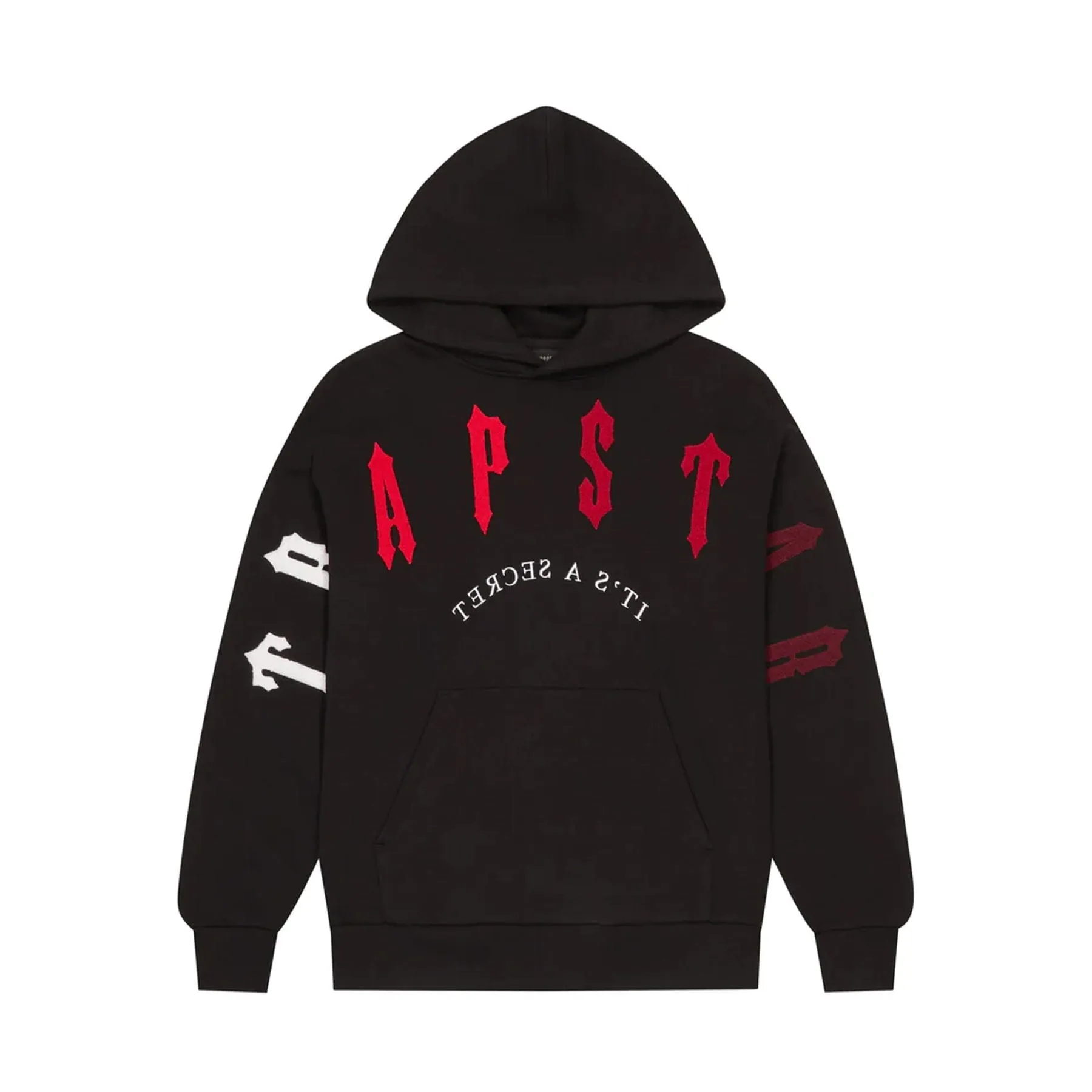 Trapstar Irongate Arch Chenille 2.0 Tracksuit - Black/Red