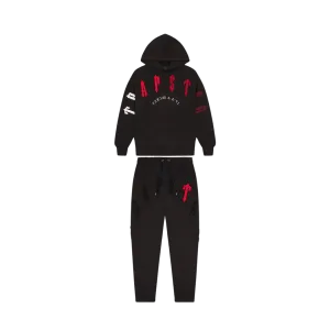 Trapstar Irongate Arch Chenille 2.0 Tracksuit - Black/Red