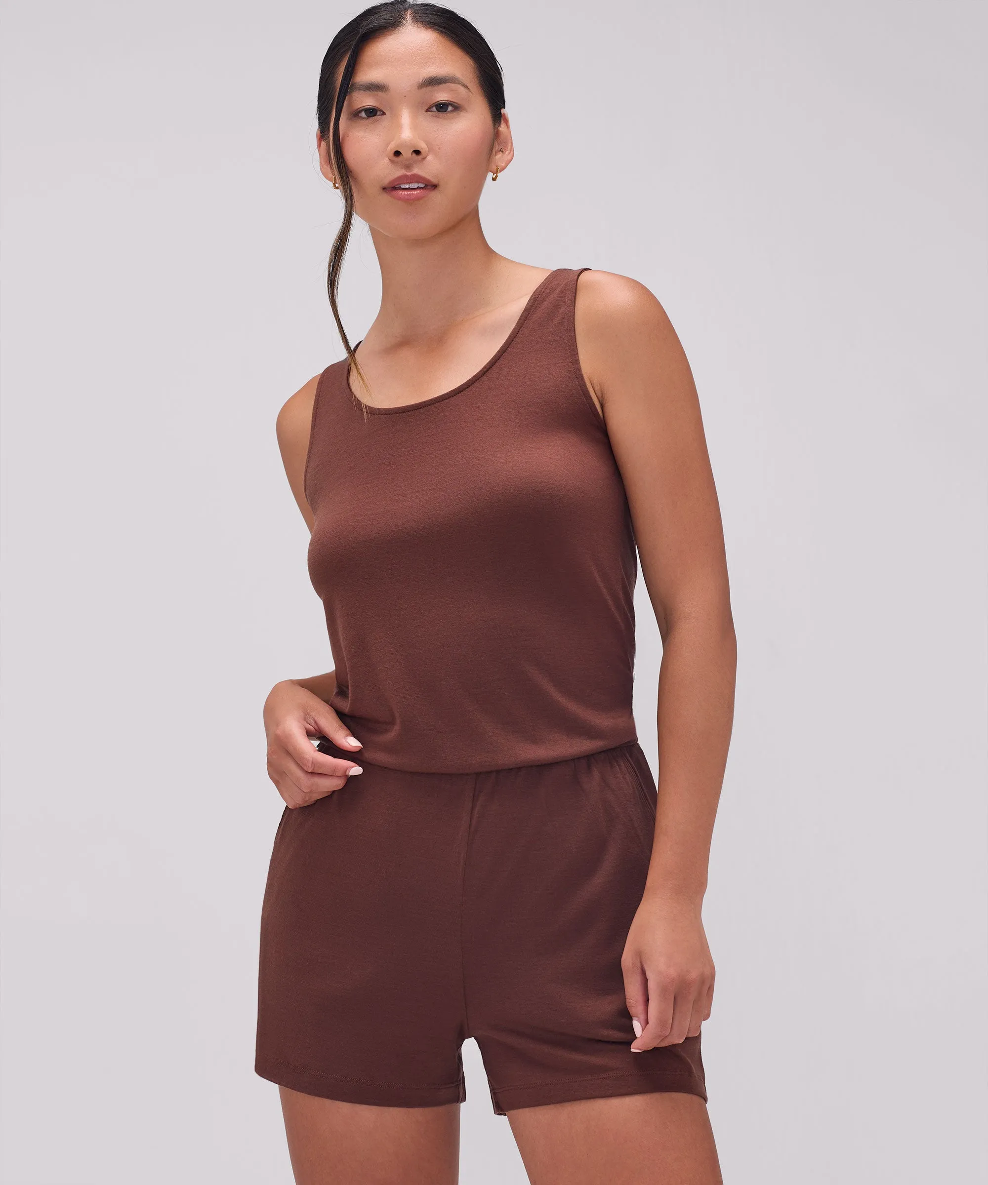 Women's Merino Travel Romper