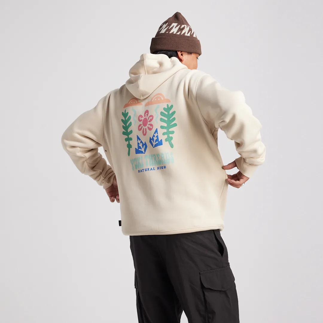 YUKI THREADS NATURAL HIGH HOODIE STONE